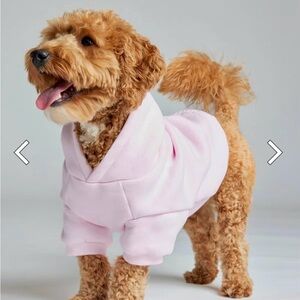 Comfrt Minimalist Paw Hoodie - Powder Pink -2XL